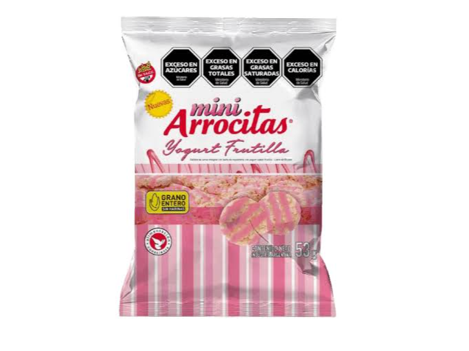 Mini arrocitas frutilla