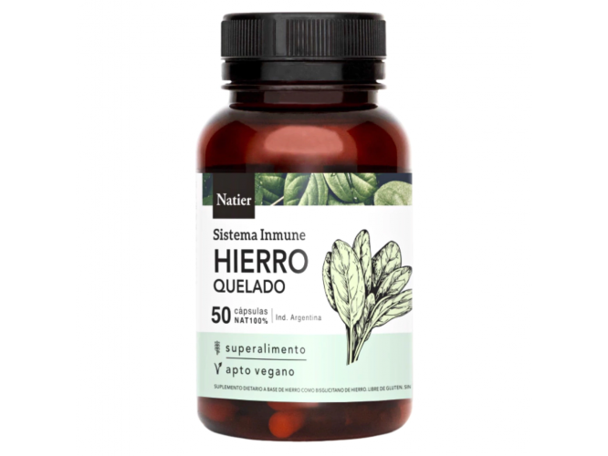 Natier hierro quelatado