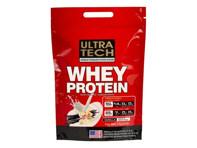 Ultra  tech Whey Pro Sabor vainila 500g