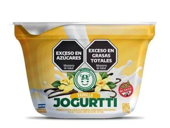 Felices las vaca yogurt firme vainilla