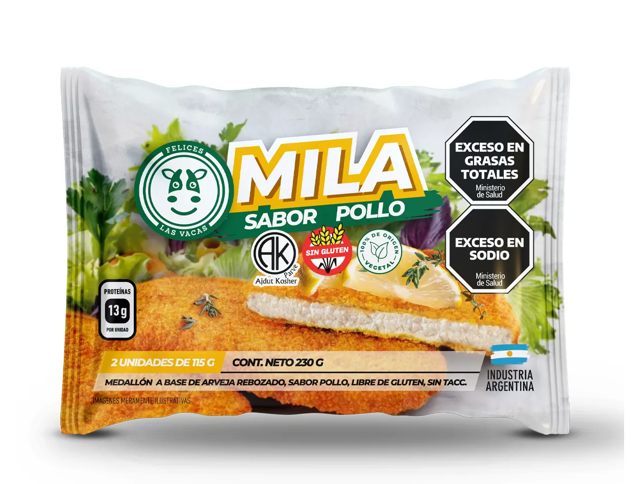 Felices las vaca mila pollo 2u