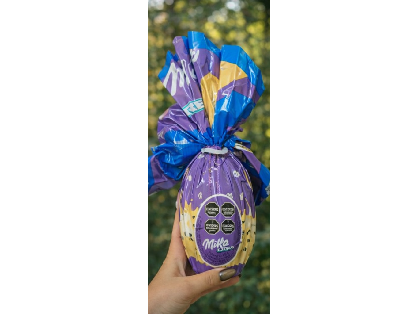 Huevo de Milka de oreo