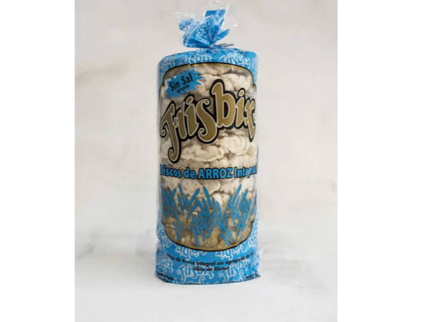 Disco de arroz frisbix sin sal