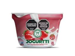 Felices las vaca yogurt firme frutilla