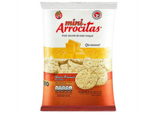 Mini arrocitas queso romano de Dietetica san rafael