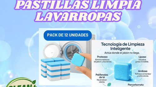 PPASTILLAS LIMPIA LAVARROPAS