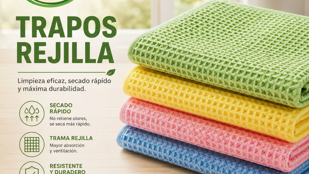 TRAPOS DE PISO - COCINA -REJILLAS