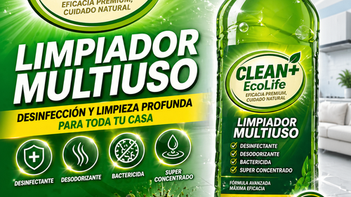 LIMPIADOR MULTIUSO y LIMPIADOR CREMOSO