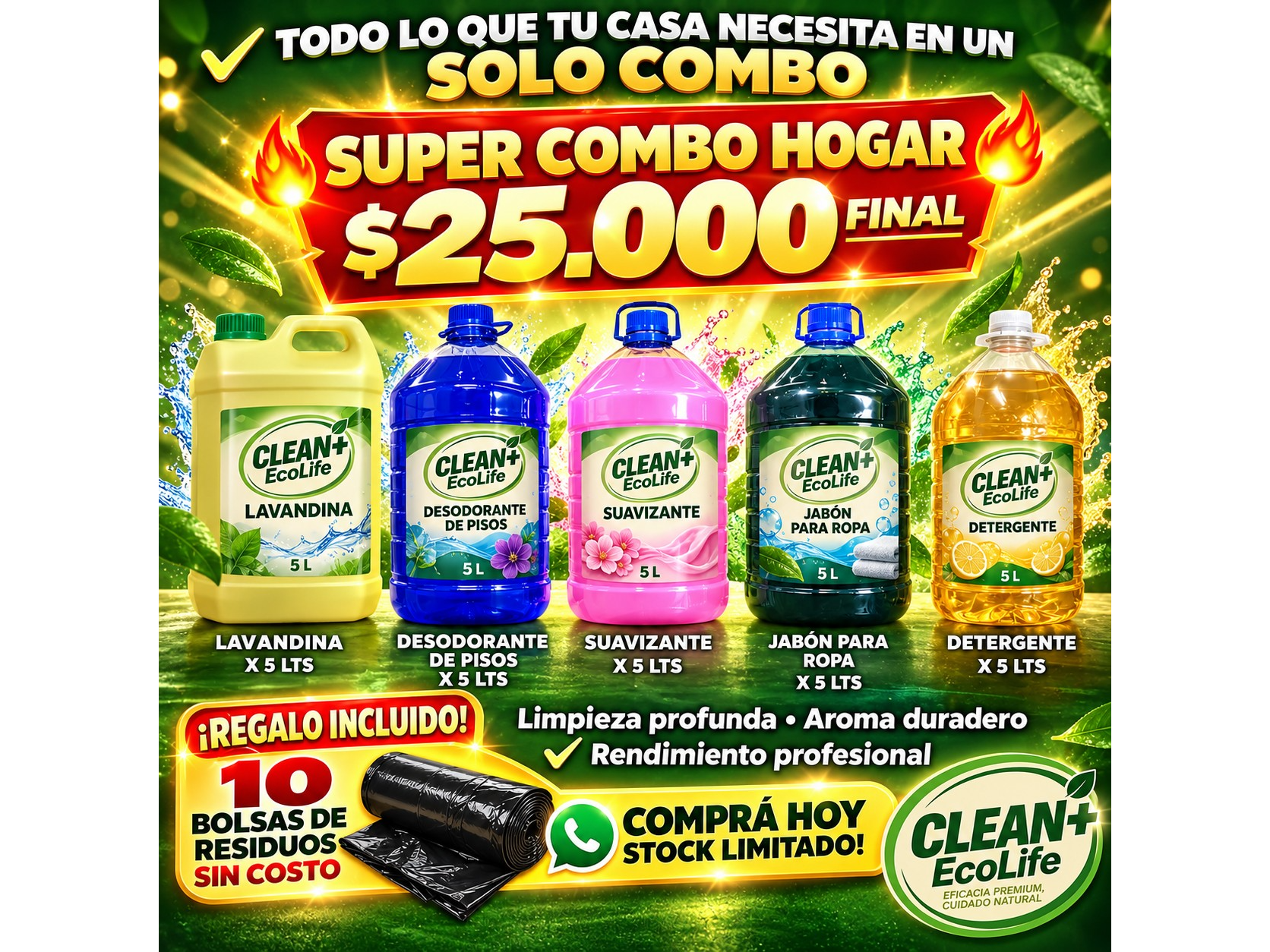 SUPER COMBO $25.000