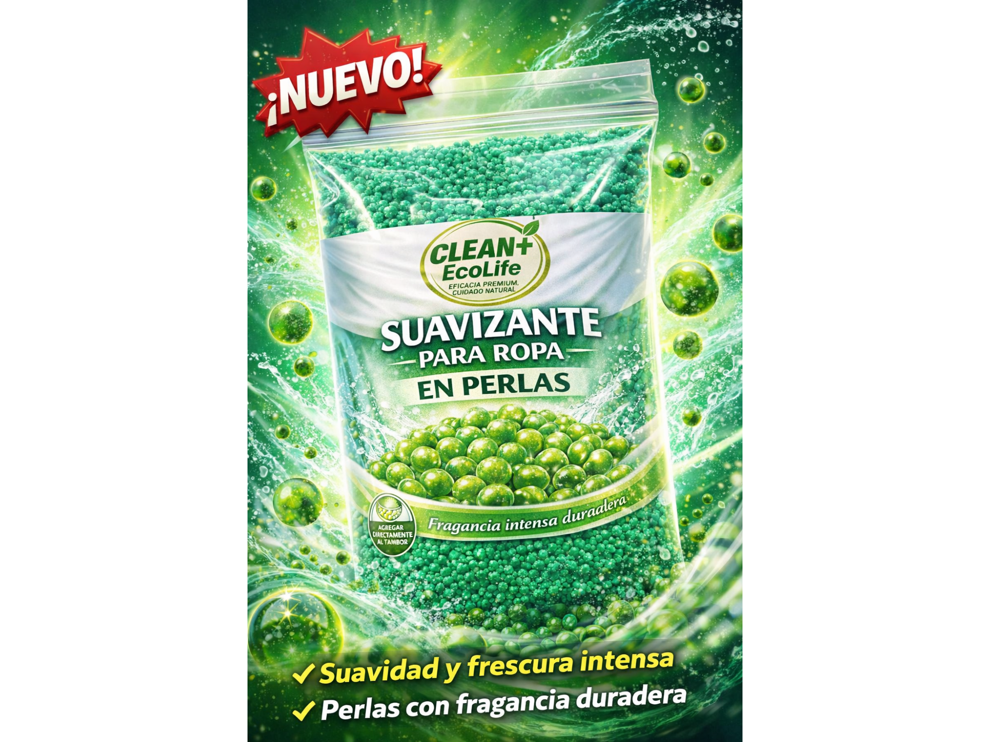 SUAVIZANTE EN PERLAS x 200 grs.