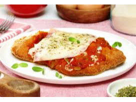 MILANESA DE TERNERA NAPOLITANA CON GUARNCION