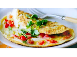 OMELETE  CAPRESSE CON GUARNICION