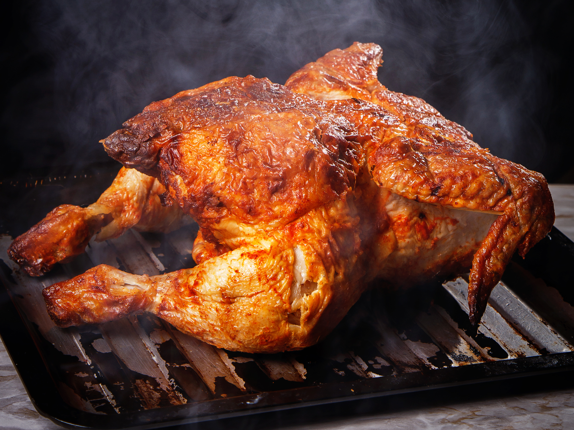 Pollo al Spiedo condimentado!