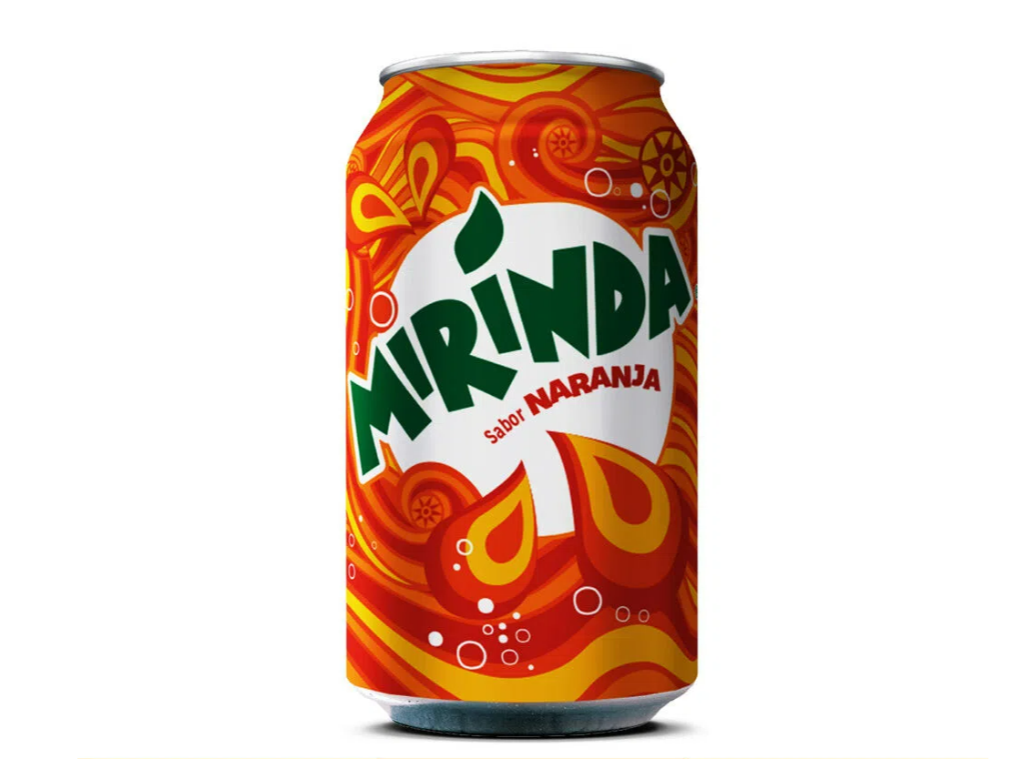 Lata Mirinda 354cc