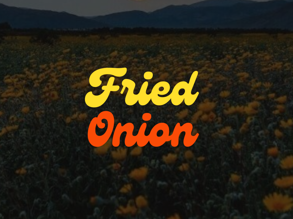 Fried Onion Veggie