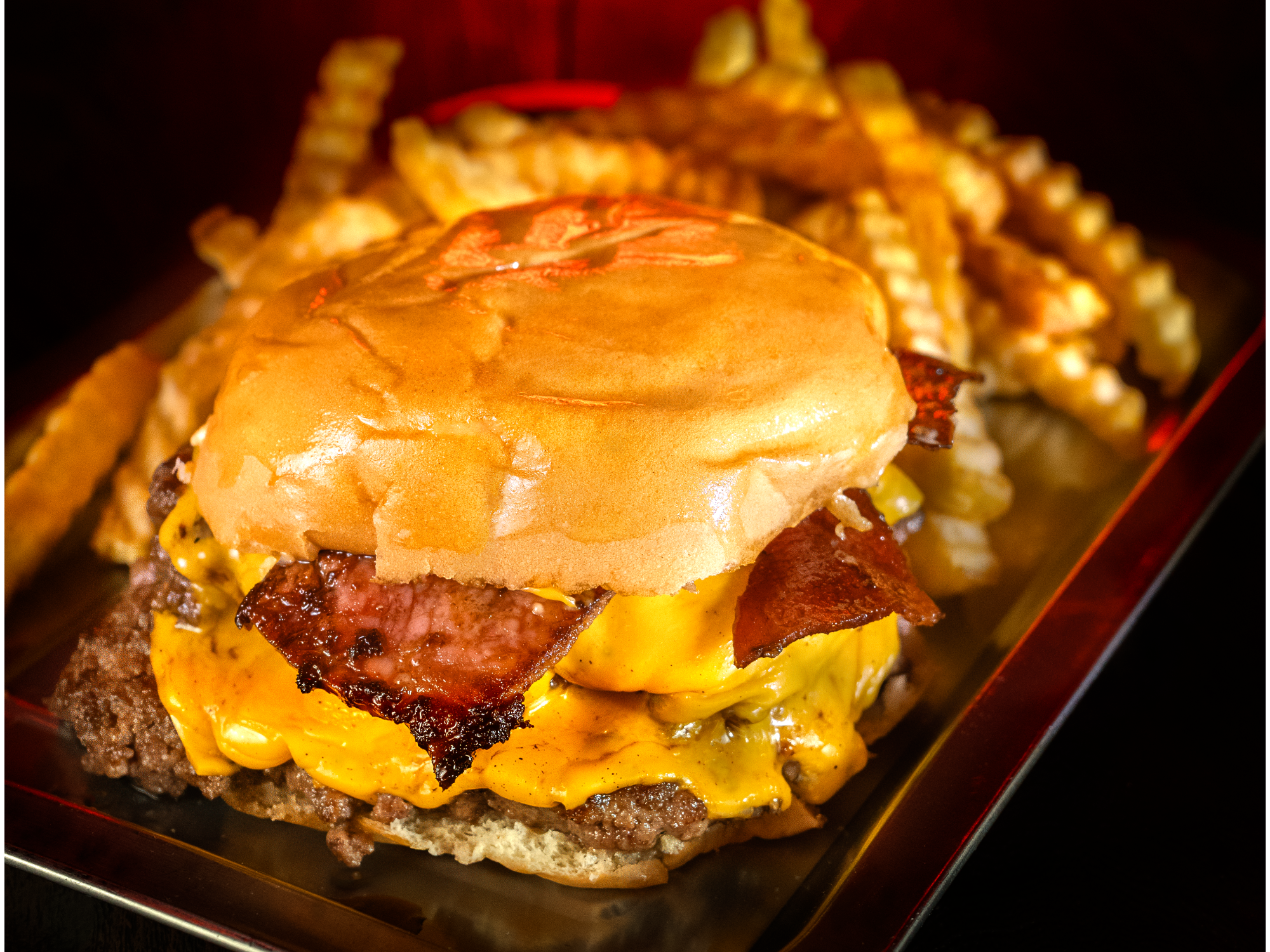 Bacon & Cheese (triple)