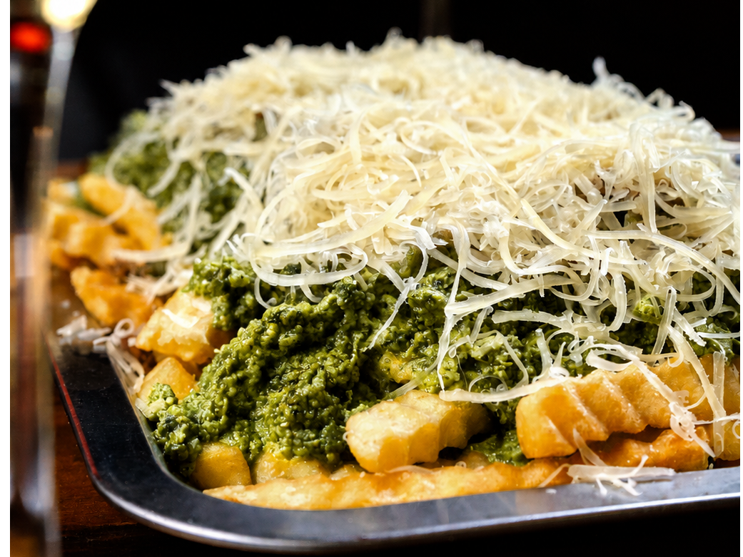 PAPAS AL PESTO