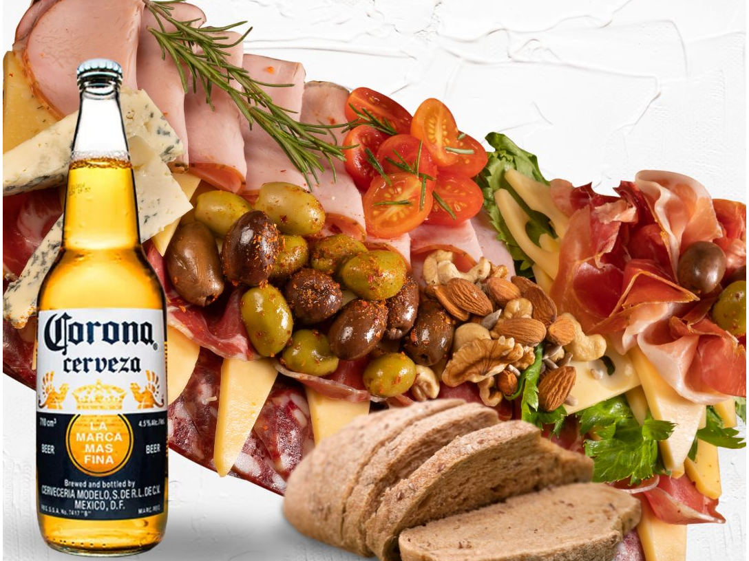 Picada CORONA. Para 2 personas (pican 4)