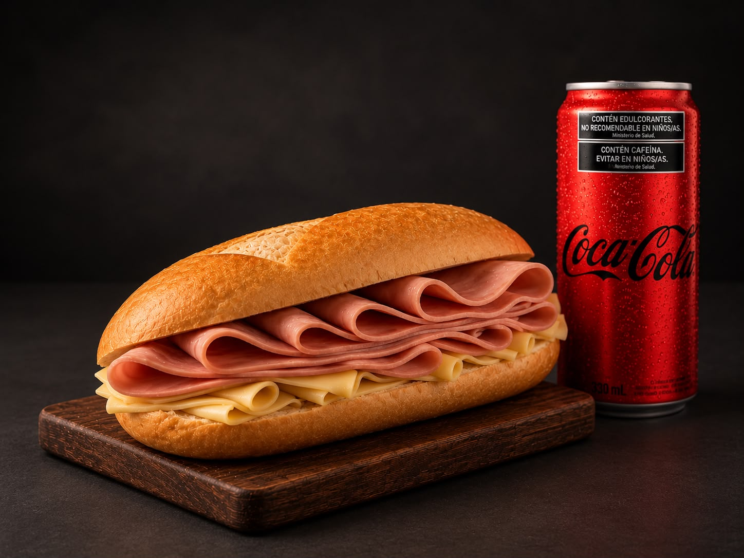 SANDWICH JAMÓN Y QUESO de Al Campo