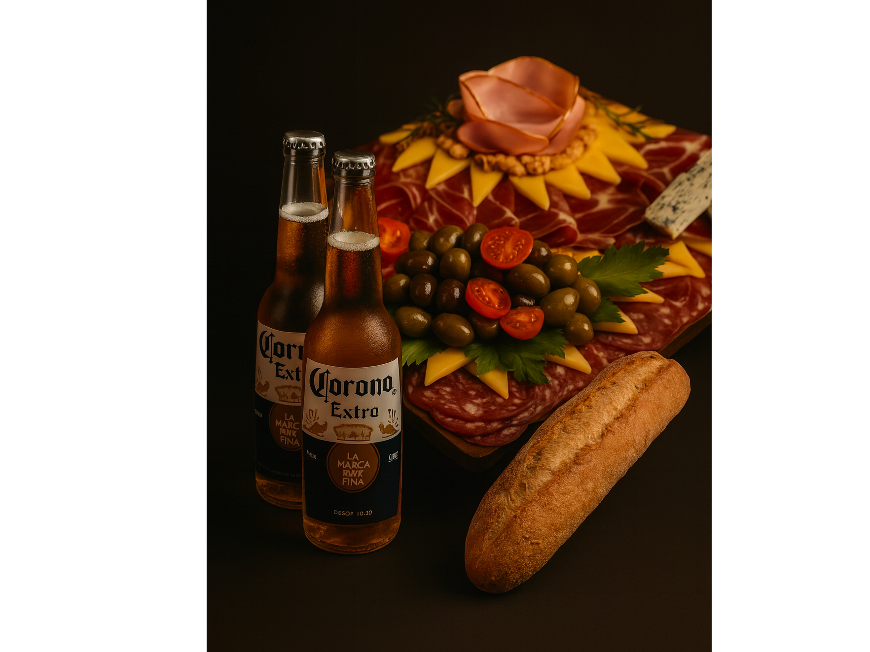 Picada CORONA. Para 2 personas (pican 4)