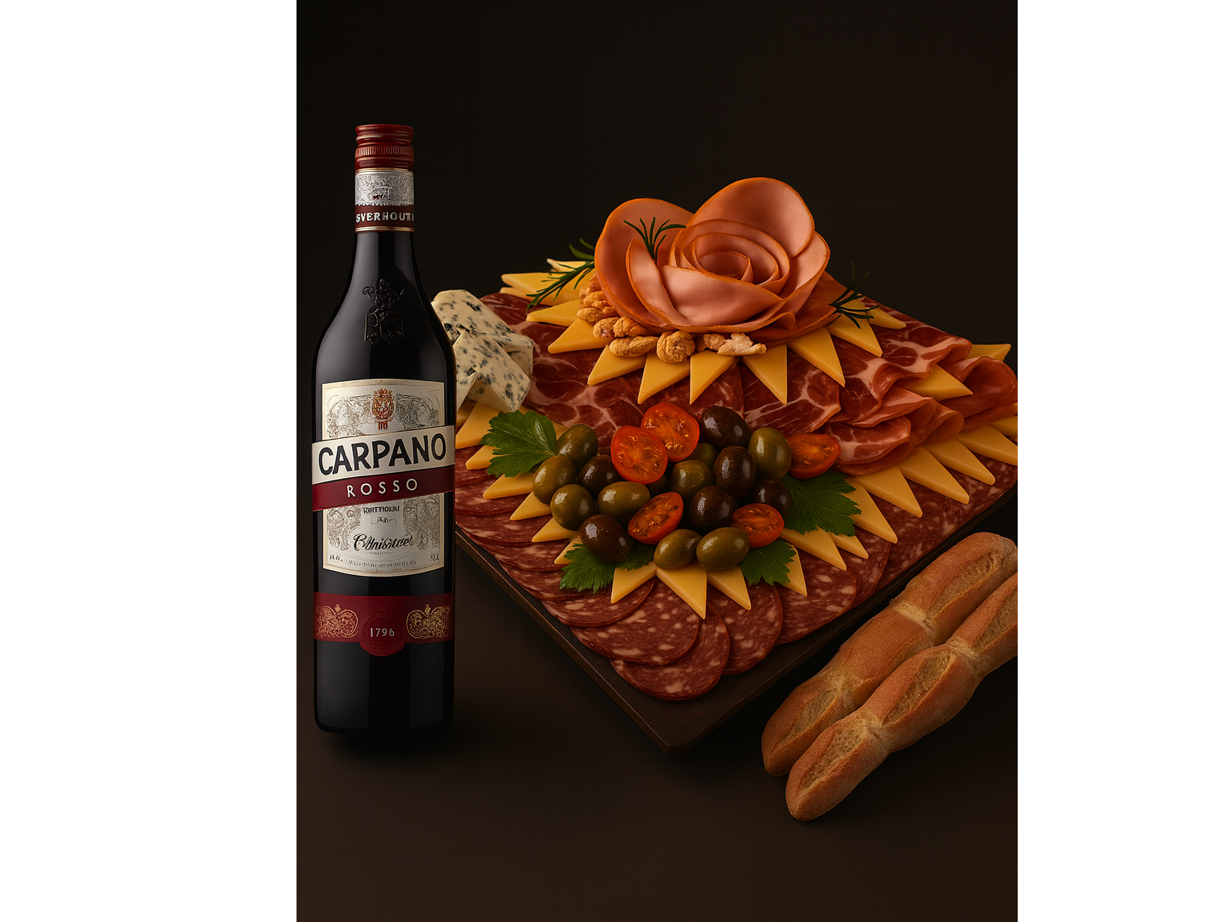 Picada CARPANO.Para 4 personas (pican 8)