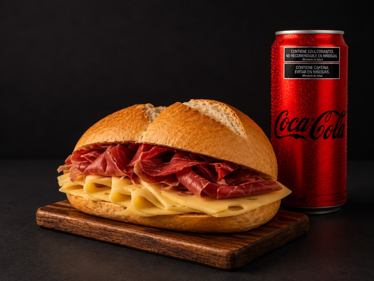 SANDWICH JAMÓN CRUDO