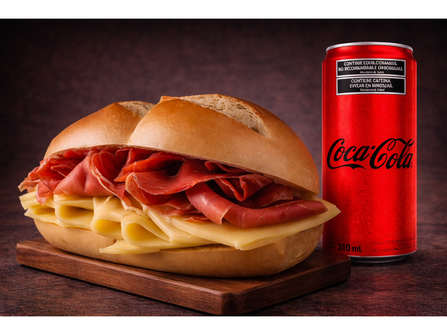 SANDWICH JAMÓN CRUDO