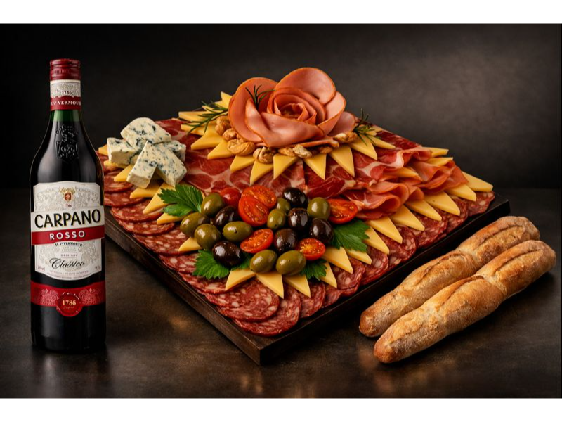 Picada CARPANO.Para 4 personas (pican 8)