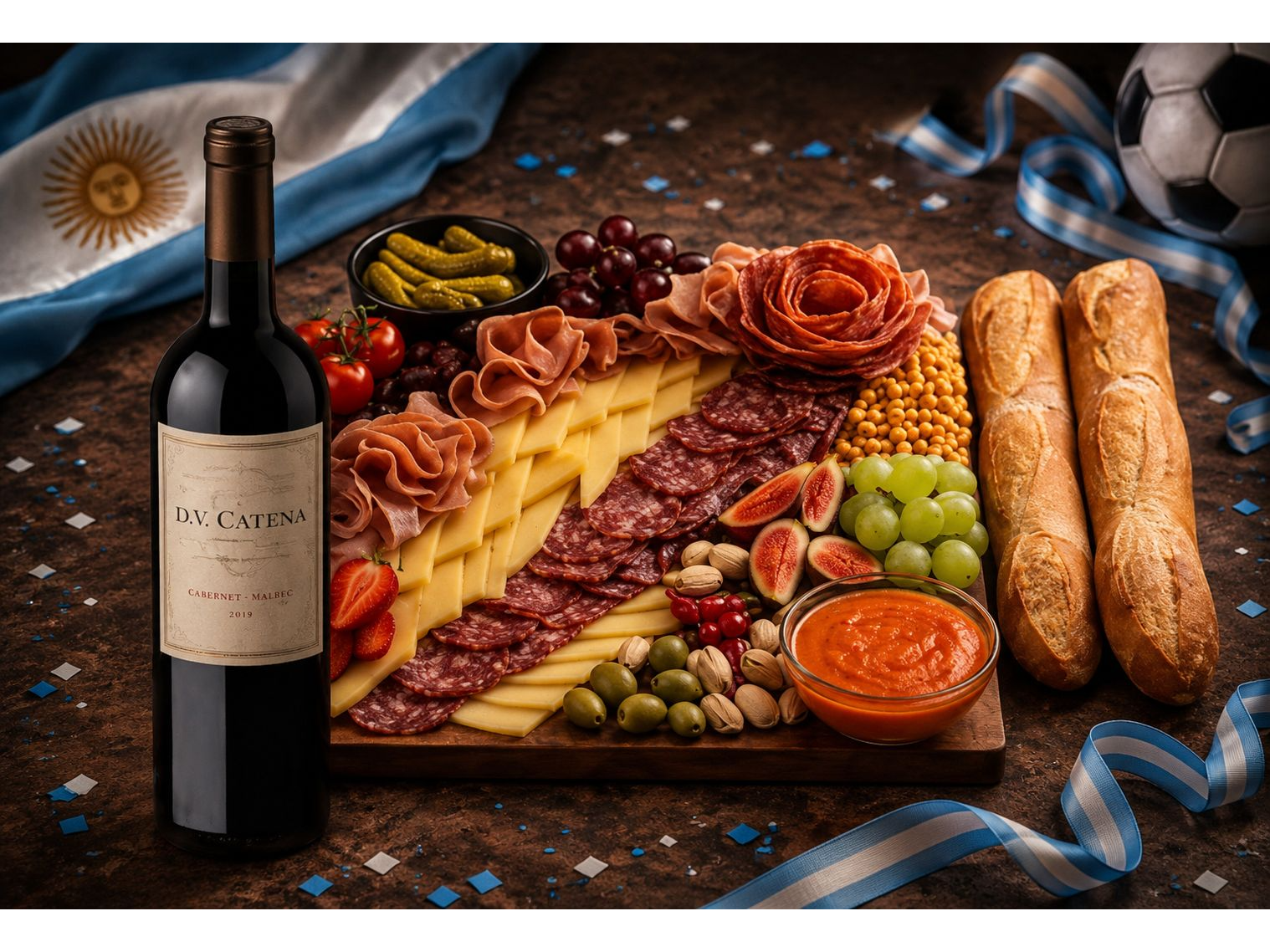 Picada CATENA. Para 4 personas (pican 8)