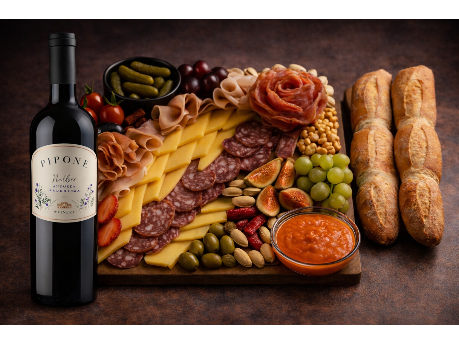 Picada PIPONE. Para 4 personas (pican 8)