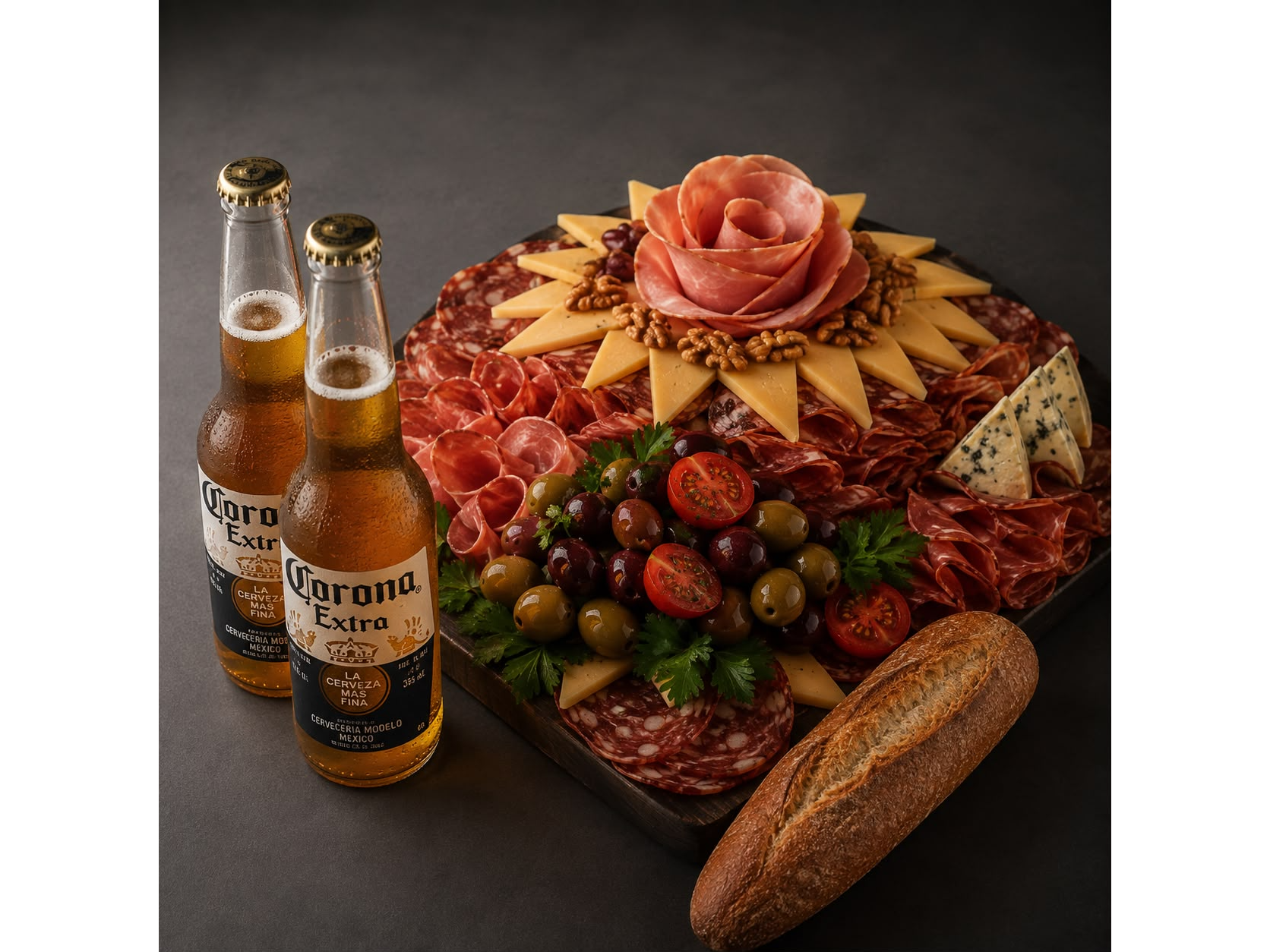 Picada CORONA. Para 2 personas (pican 4)