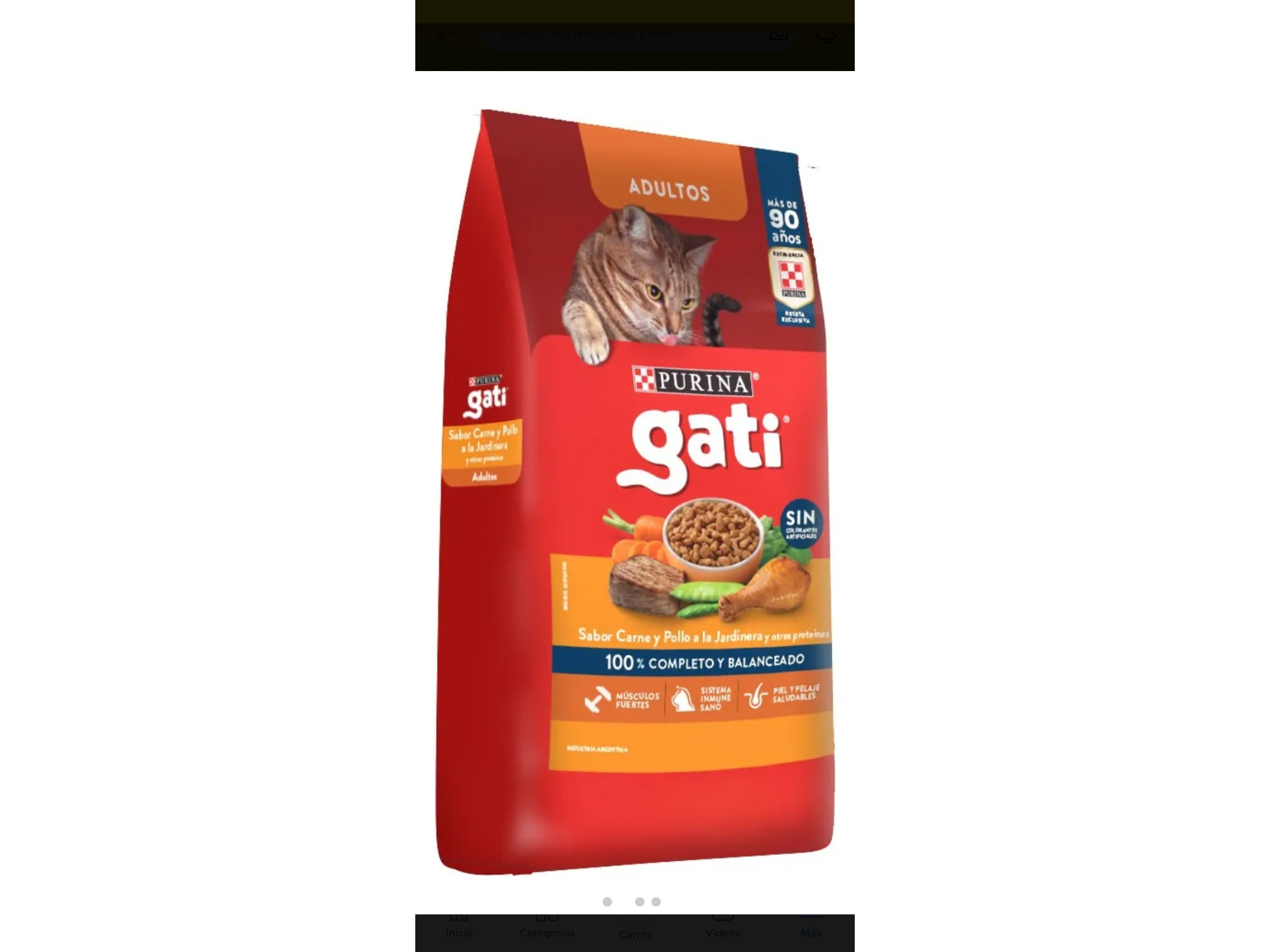 Gati savor carne