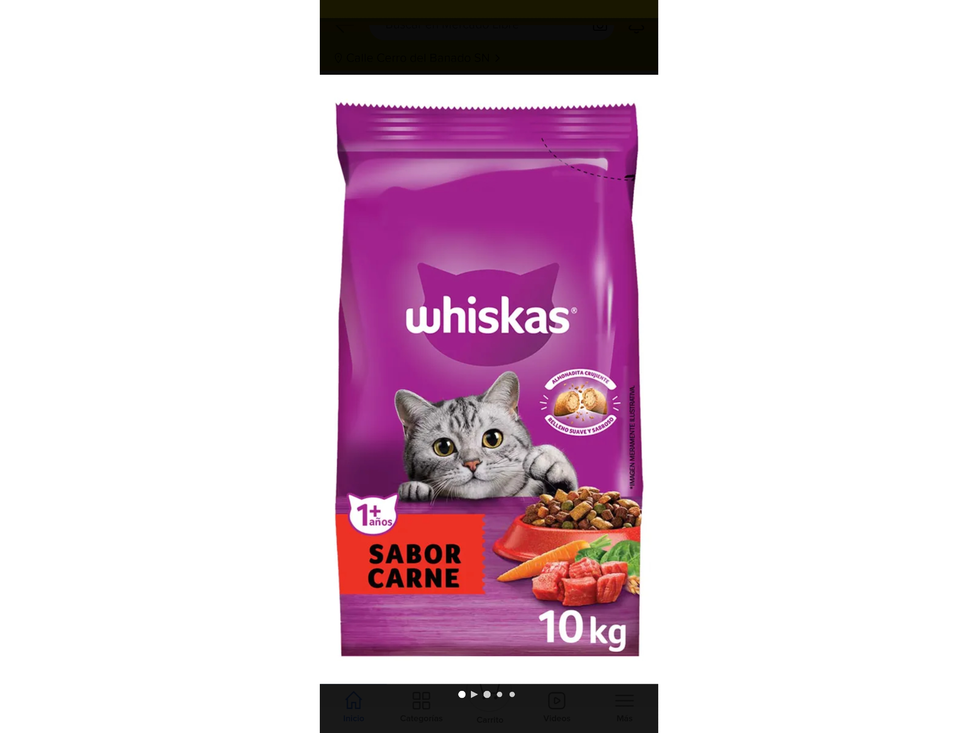 Whiskas carne