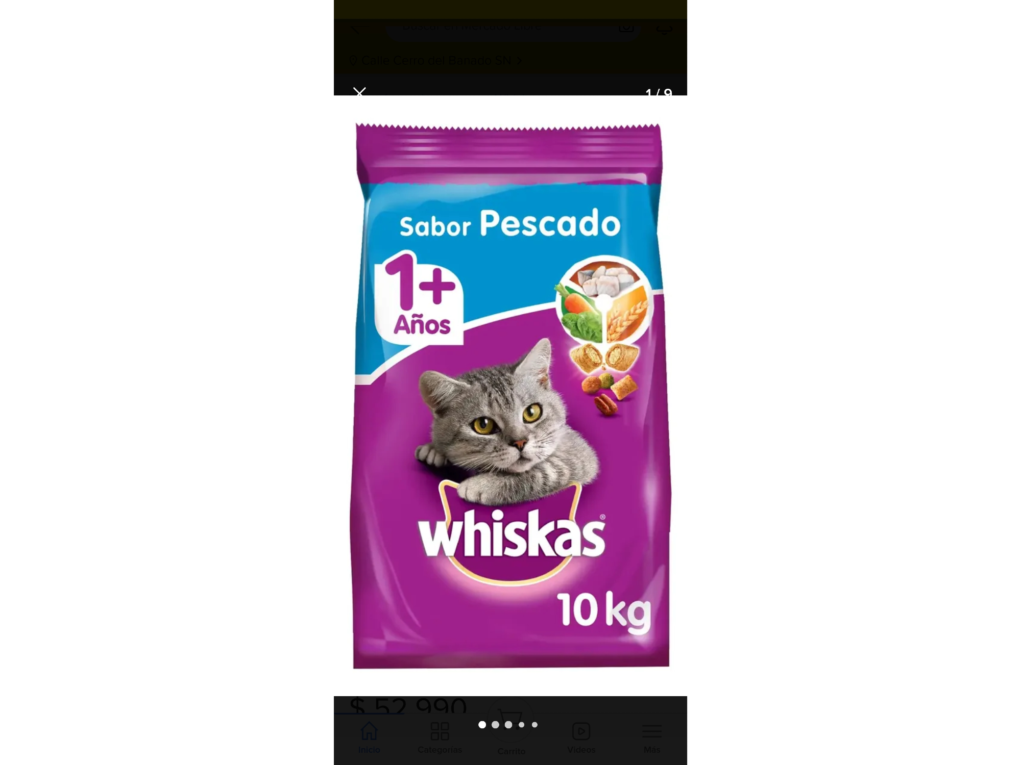 Whiskas pescado