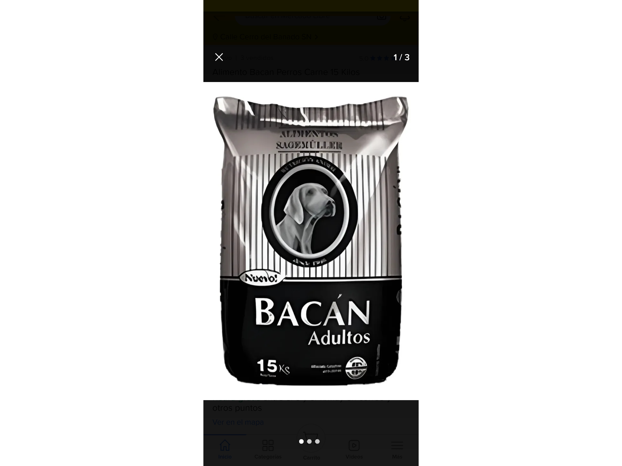 Alimento balanceado Bacan