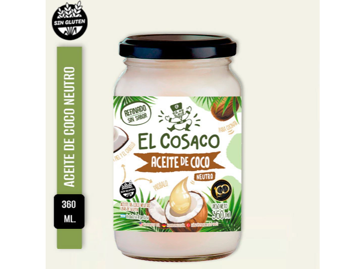 Aceite de coco neutro x360ml