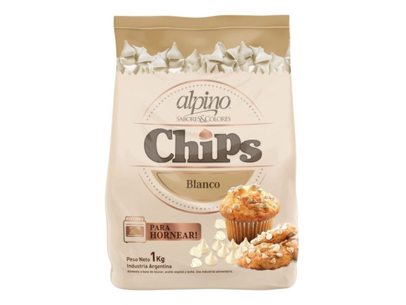 Chips chocolate Blanco ALPINO