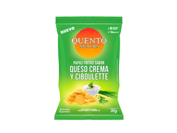 Papas Quento sabor Crema y Ciboulette 90gr