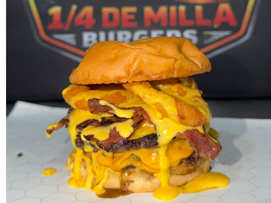 La Grand Facha de cuarto de milla burgers