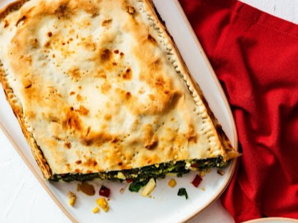 Tarta de mediterranea 4 porc.