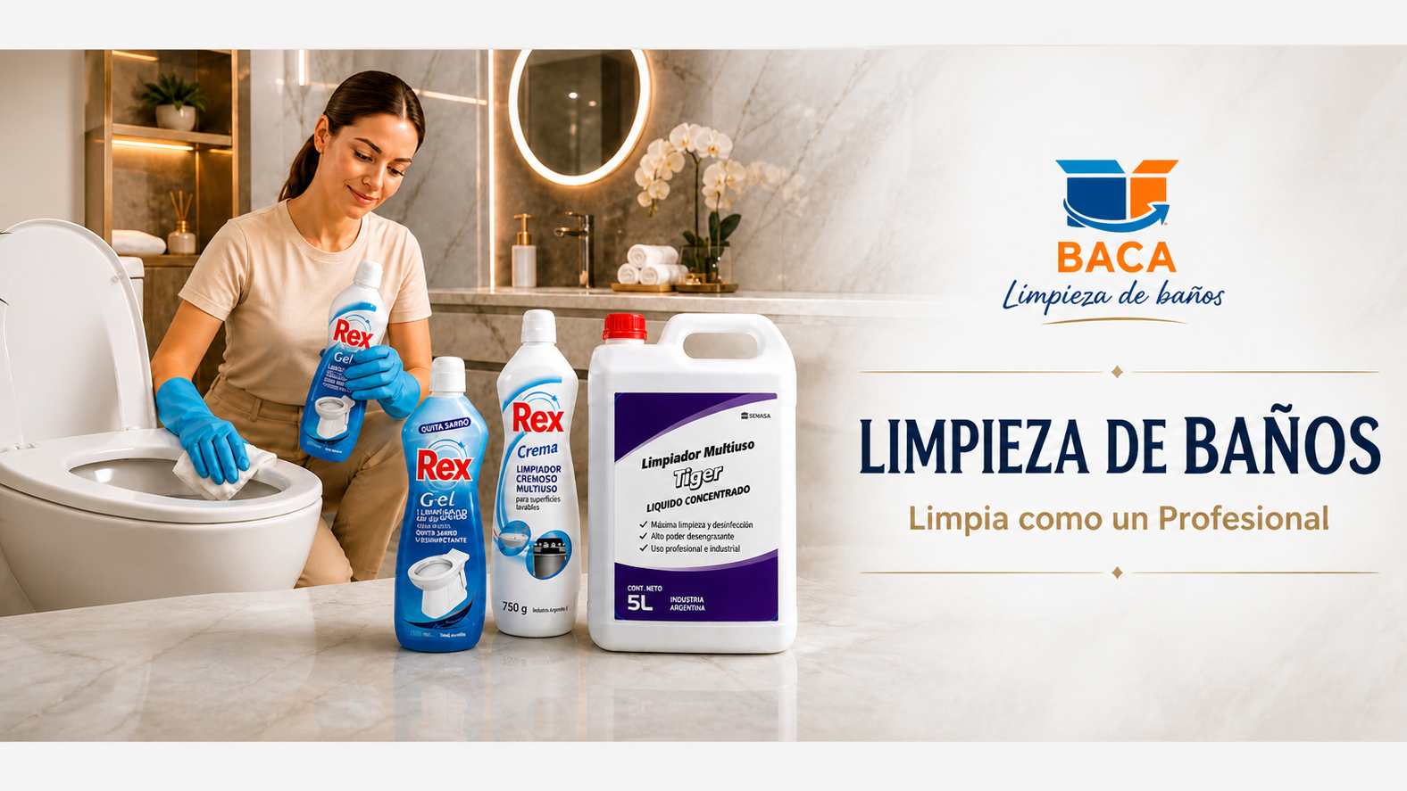 Limpieza de baños
