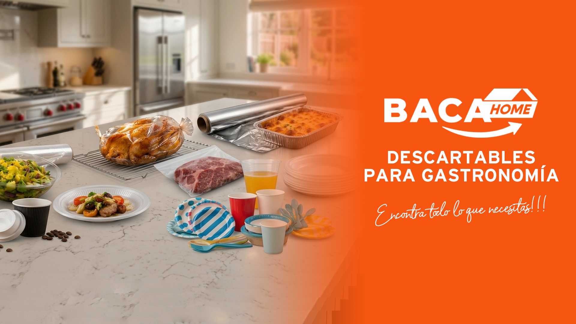 DESCARTABLES PARA EL HOGAR