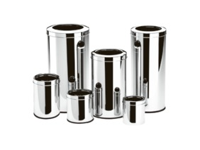 Cesto de acero inoxidable Brinox tapa aro