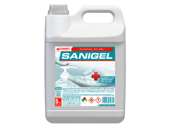 Alcohol en gel x5lts