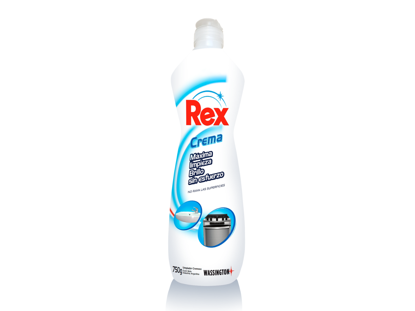 Limpiador cremoso Rex x750g
