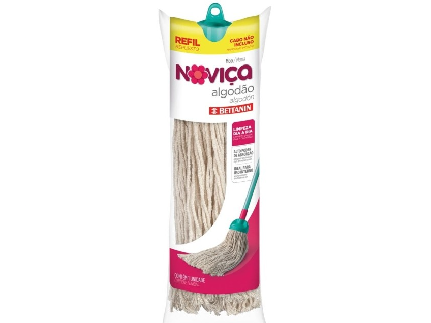 Mopa de algodon Plus x300gr Novica