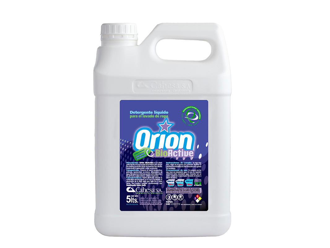 Jabon para ropa Orion x5lts