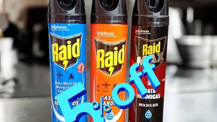RAID- BLEM - LYSOFORM- CERAMICOL-MR.MUSCULO- GLADE