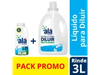 JABON LIQ. PARA ROPA 500 ML + BOTELLA 3LTS (ALA)