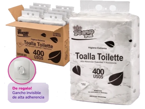 TOALLA INTERC X 400 H. (X8)